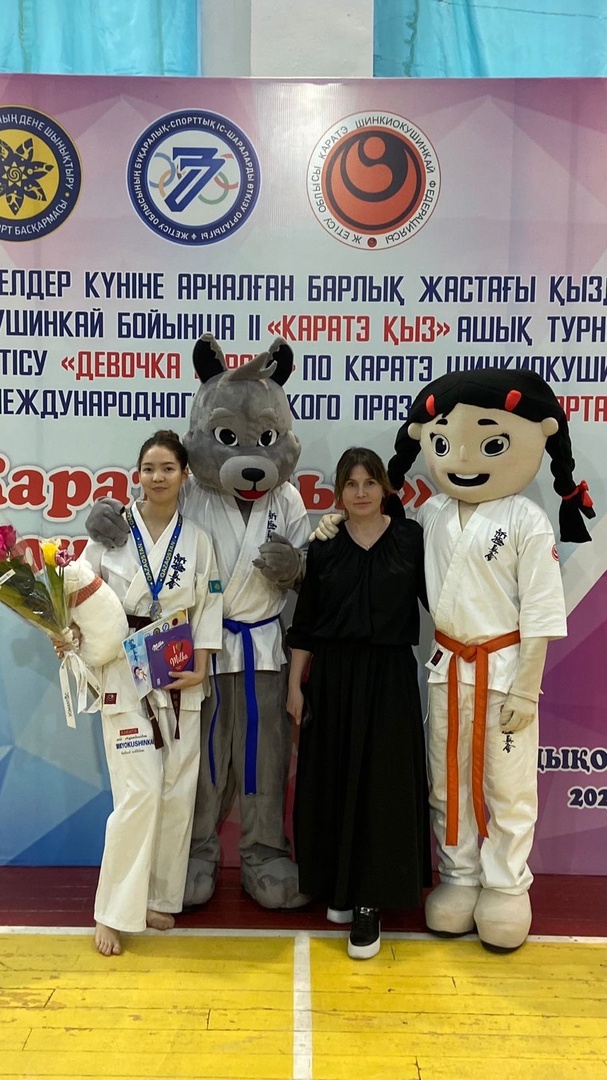 “Каратэ қыз” ашық турнирден  жүлде!