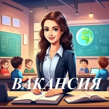 ВАКАНСИЯ!!!