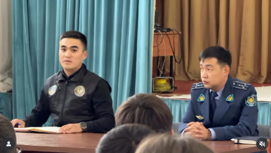 Талдықорғандық кадеттер киберқылмыскерлерге қарсы